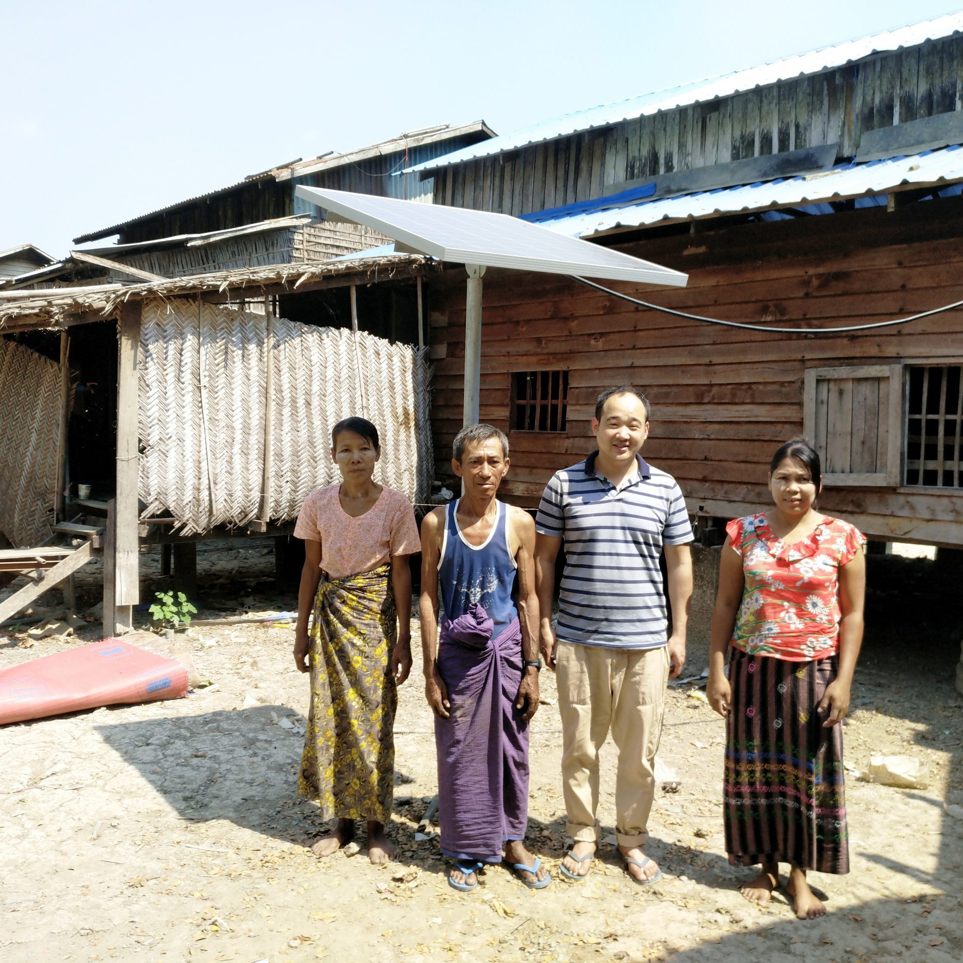 Off-gird Solar Power Projects in Myanmar