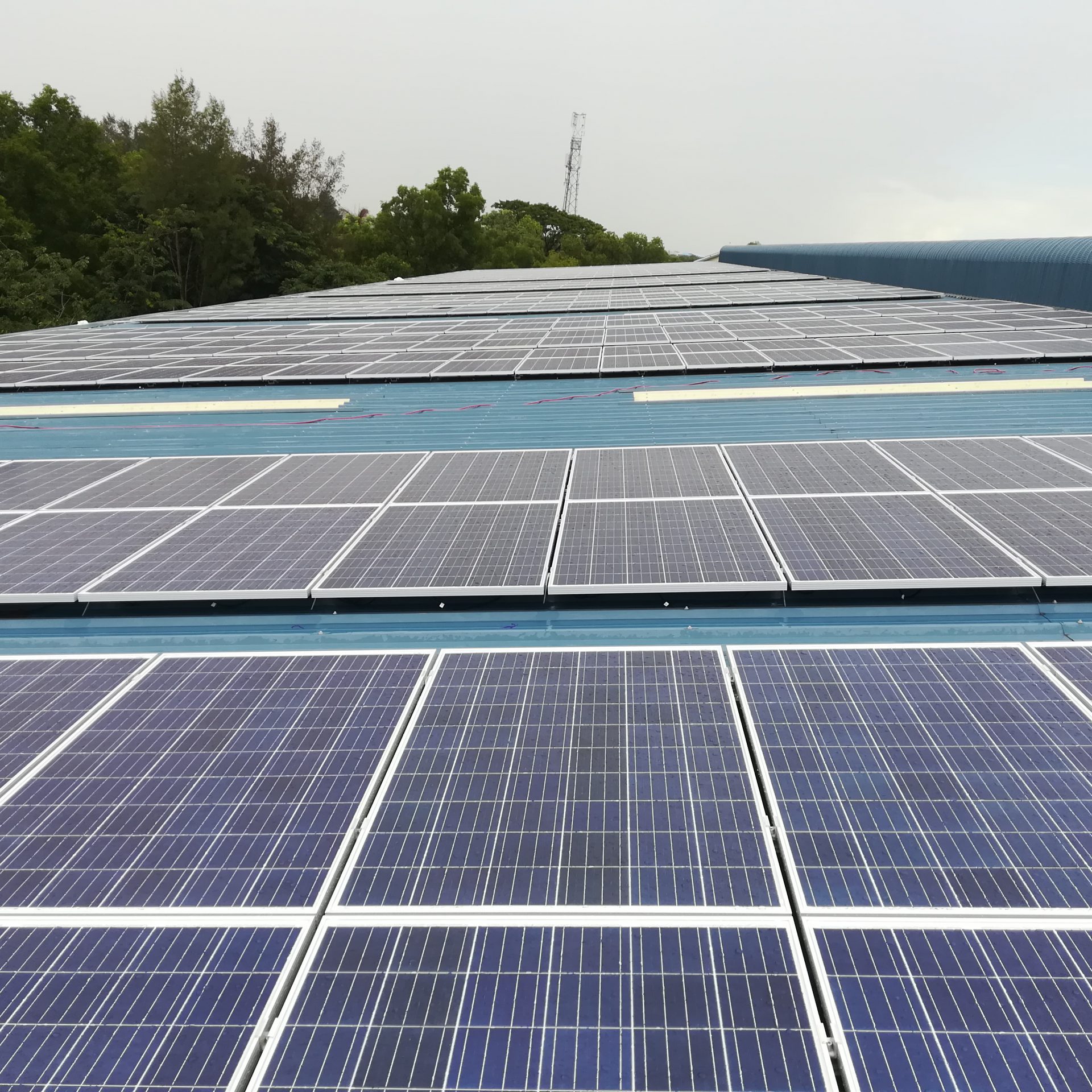 Solar Hybrid Power System Project in Myanmar