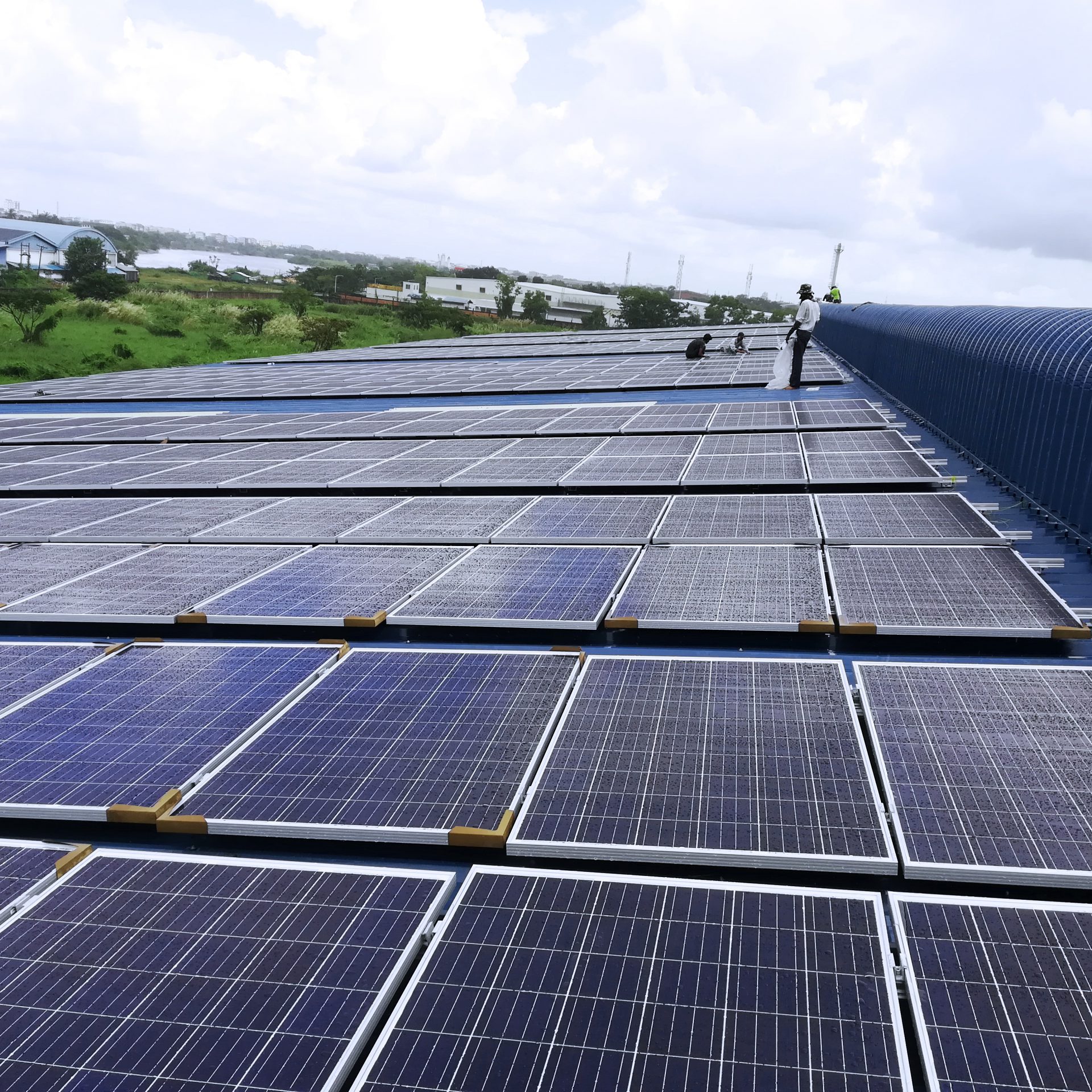 Solar Hybrid Power System Project in Myanmar