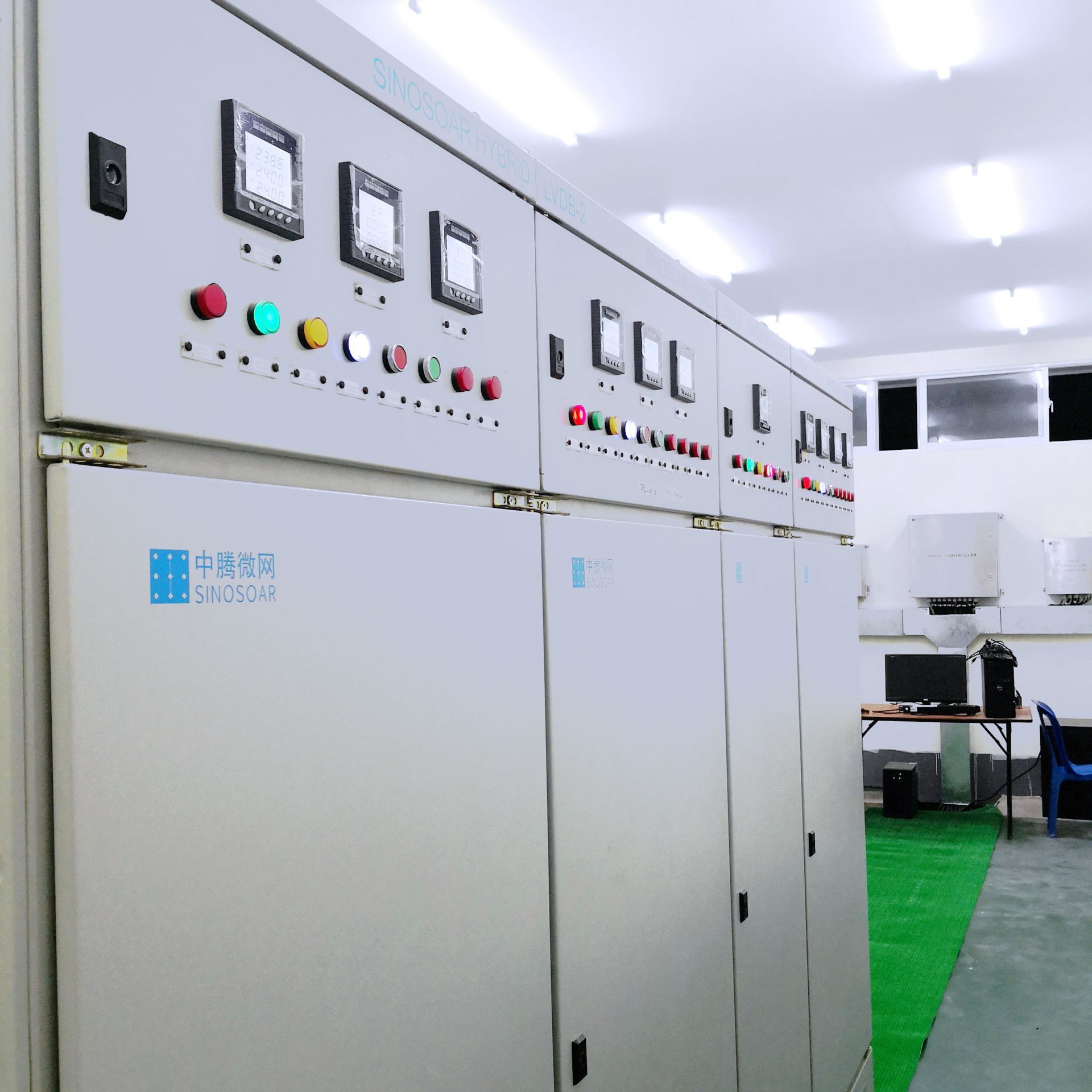 Solar Hybrid Power System Project in Myanmar