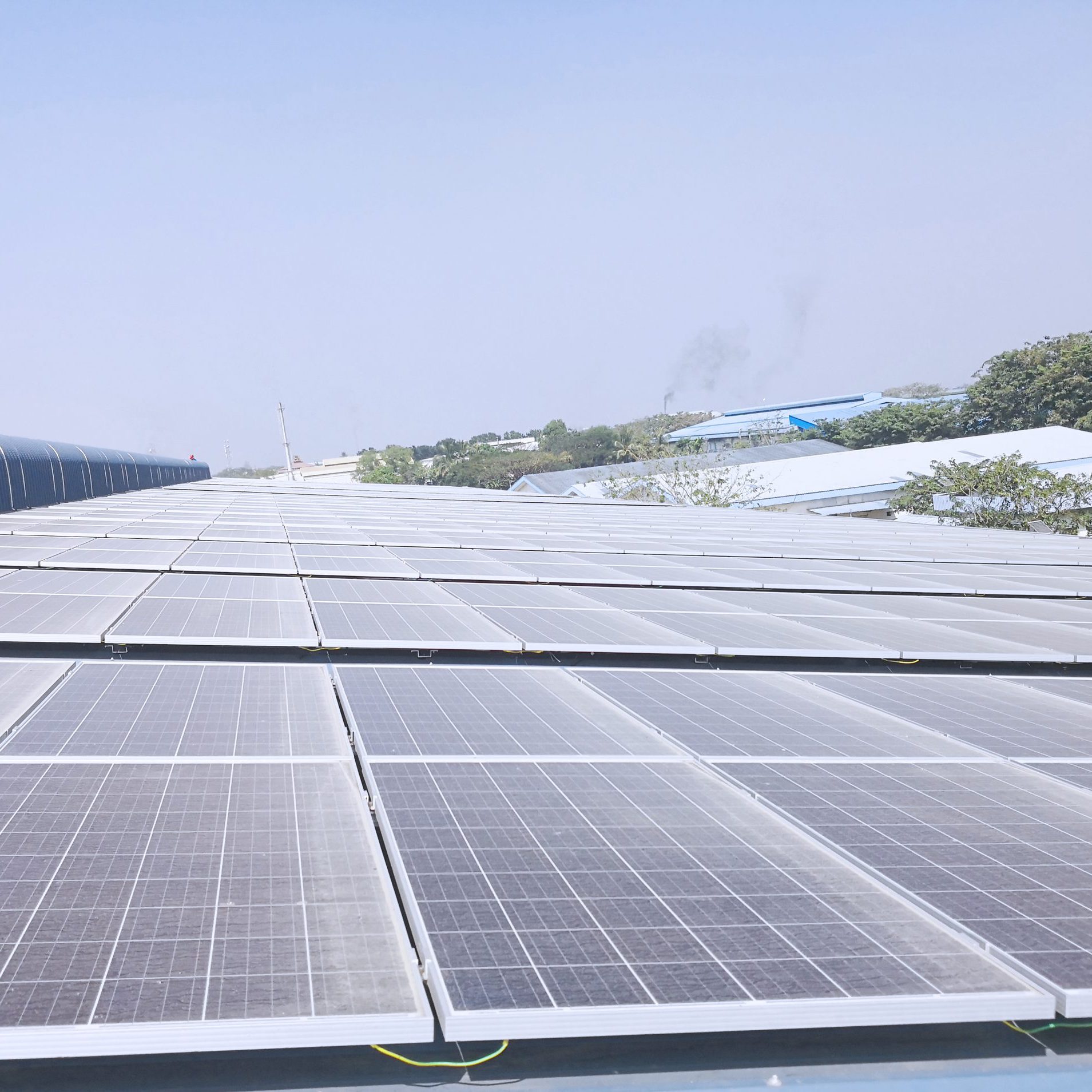 Solar Hybrid Power System Project in Myanmar