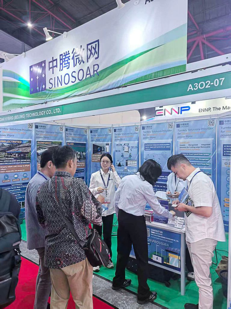 中腾微网亮相2026年印尼国际太阳能展览会插图4