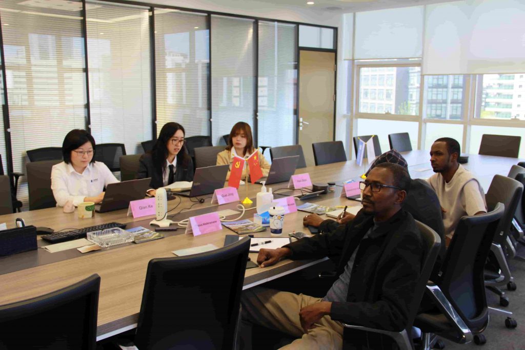 乍得电力公司考察团莅临中腾微网开展交流插图2