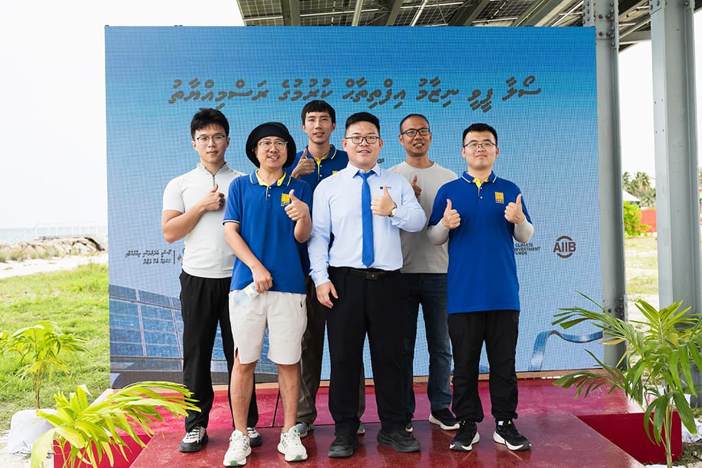 践行绿色使命 | 中腾微网马尔代夫40MWh微电网项目首岛完工仪式圆满举行插图1